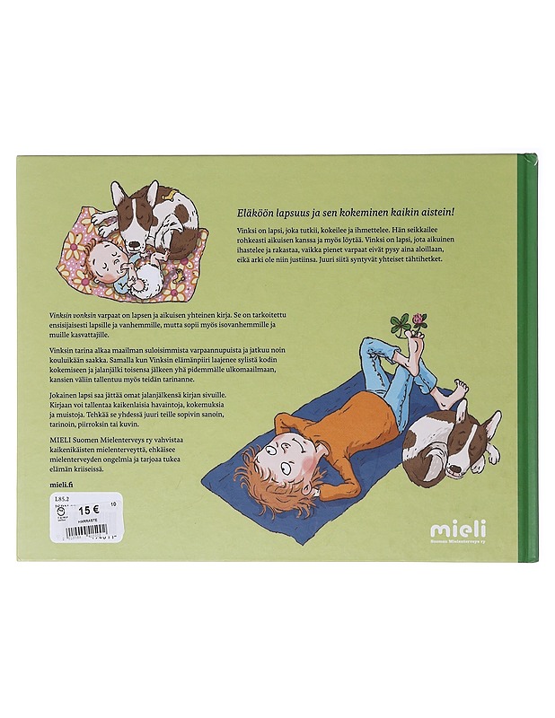 Vinksin vonksin varpaat - Komulainen, Elina - Lastenkirjat - 10105643942 - 1