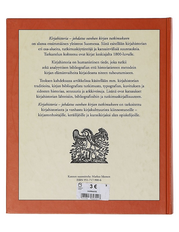 Kirjahistoria - Tuija Laine - Historiakirjat - 10105644037 - 1