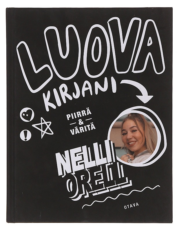Luova kirjani : piirrä & väritä - Nelli Orell - Harrastekirjat - 10105644056 - 0
