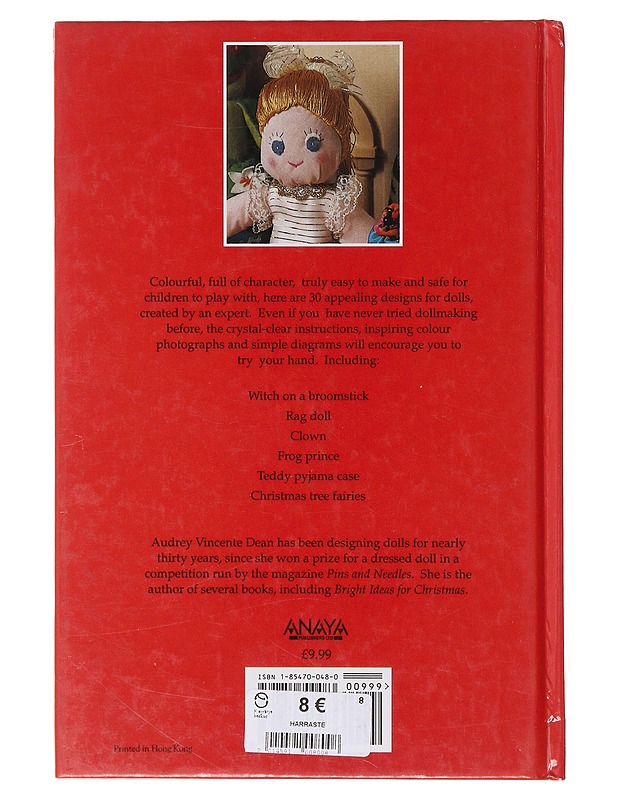 Easy to make dolls - Audrey Vincente Dean - Tietokirjat ja oppaat - 10105644110 - 1