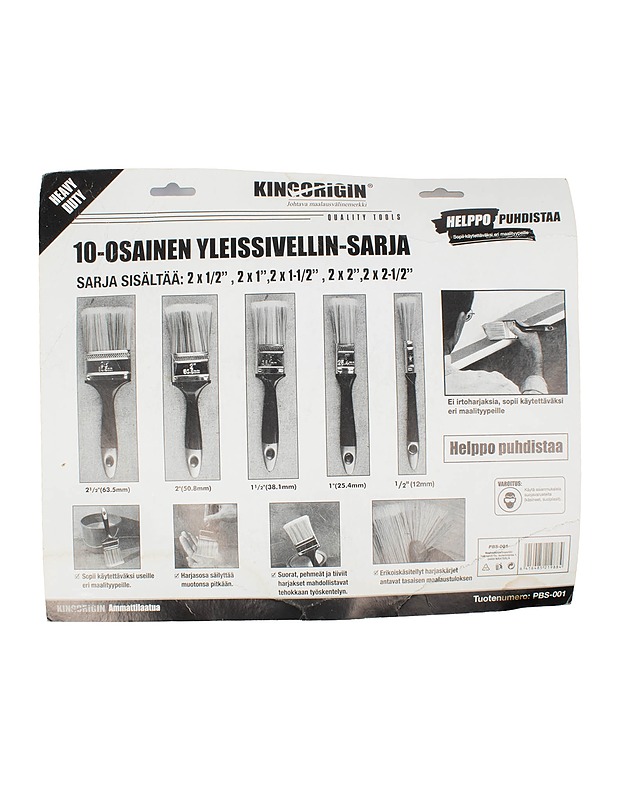 KINGORIGIN yleissivellin-sarja, 10 kpl - Rakennustarvikkeet - 10105643993 - 1