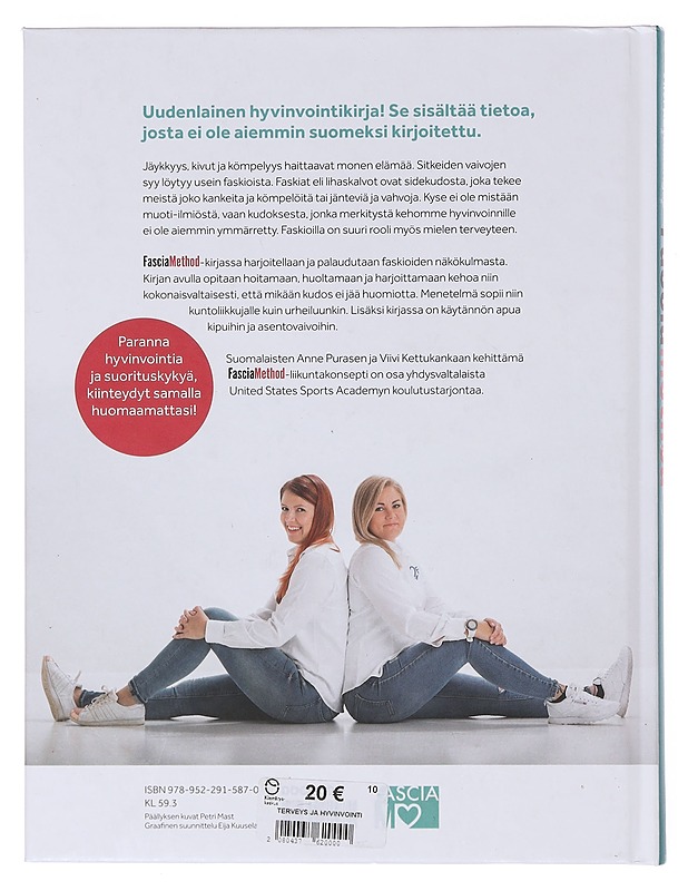FasciaMethod : terve ja kiinteä keho - Puranen, Anne - Tietokirjat ja oppaat - 10105644180 - 1