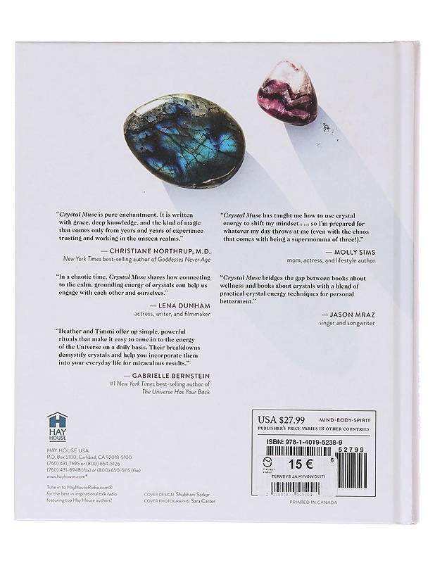 Crystal muse : everyday rituals to tune in to the real you - Askinosie, Heather - Tietokirjat ja oppaat - 10105644218 - 1