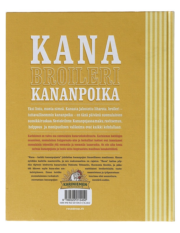 Kana : kaikki kananpojasta - Takala, Mikko - Ruokakirjat - 10105644247 - 1