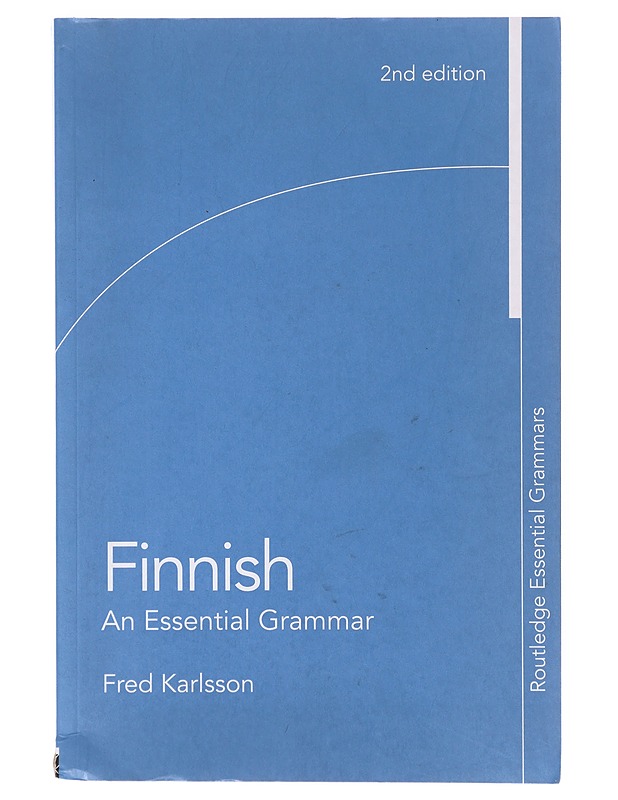 Finnish : an essential grammar - Karlsson, Fred - Tietokirjat ja oppaat - 10105644263 - 0