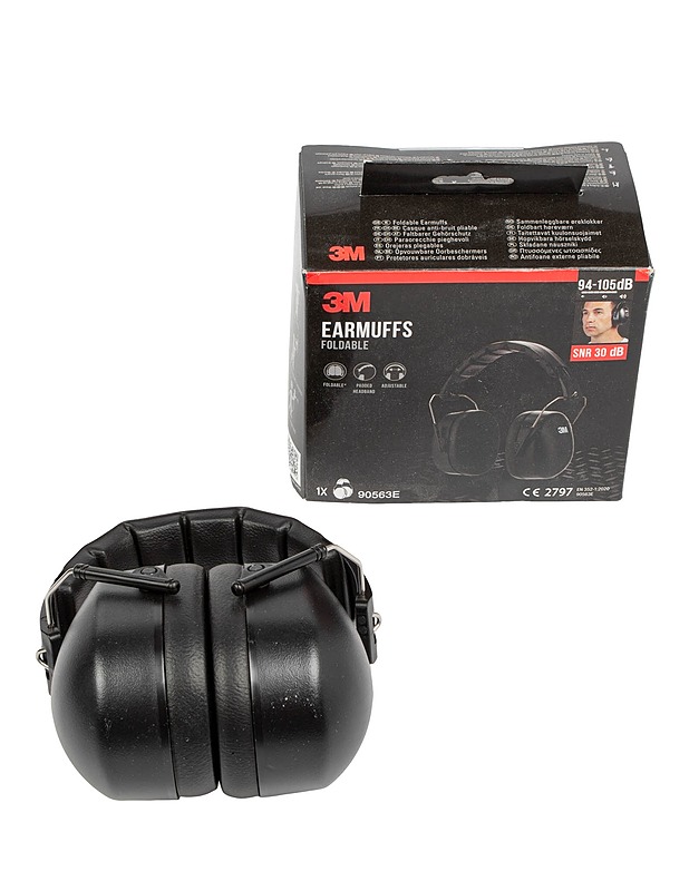 3M EARMUFFS- taitettavat kuulosuojaimet, 94-105 dB - Rakennustarvikkeet - 10105644323 - 0