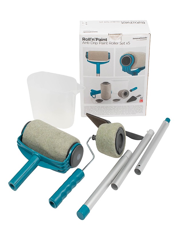 INNOVA GOODS Roll'n'Paint Anti-Drip - maalitelasetti - Rakennustarvikkeet - 10105644416 - 0