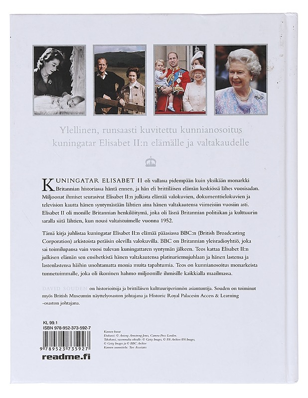 Kuningatar Elisabet II  - Souden, David - Elämäkerrat ja muistelmat - 10105644467 - 1