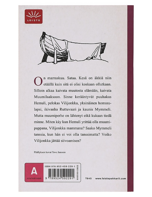 Muumilaakson marraskuu - Jansson, Tove - Lastenkirjat - 10105644471 - 1