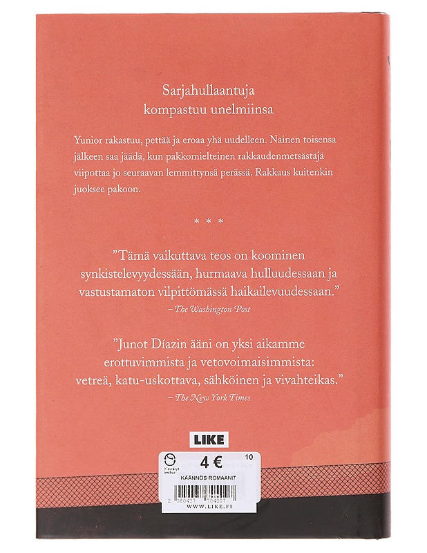 Vieraissakävijän opas rakkauteen - Díaz, Junot - Romaanit ja novellit - 10105644478 - 1