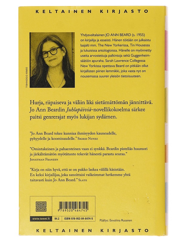 Juhlapäiviä - Beard, Jo Ann - Romaanit ja novellit - 10105644500 - 1
