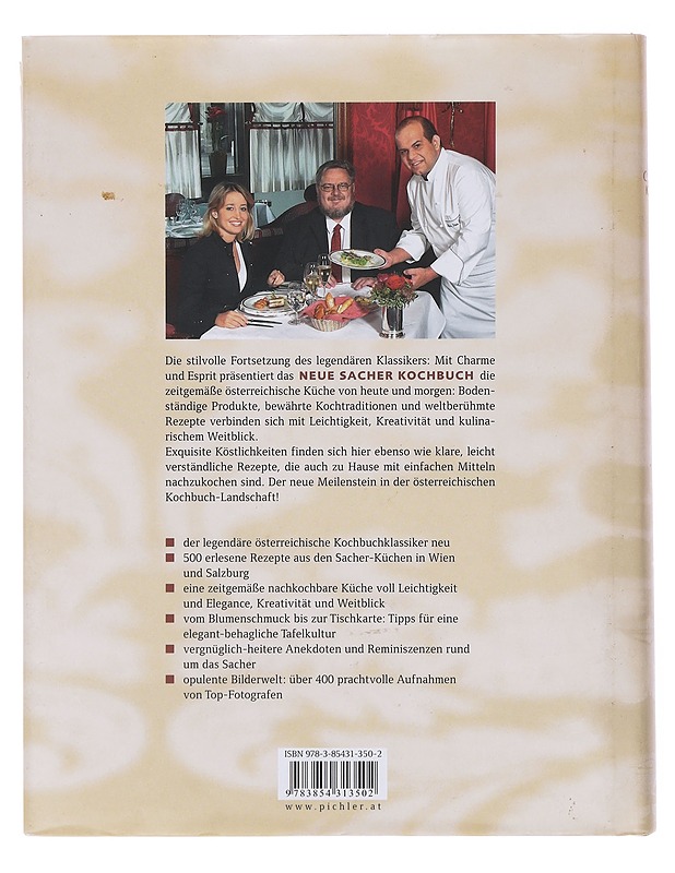 Das neue Sacher-Kochbuch - Alexandra Gürtler - Ruokakirjat - 10105644508 - 1