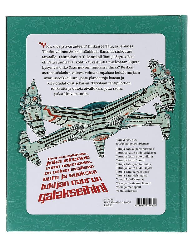 Tatun ja Patun avaruusseikkailu - Havukainen, Aino - Lastenkirjat - 10105644514 - 1