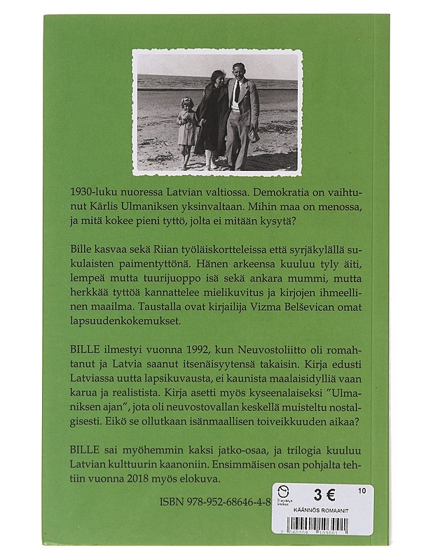 Bille - Belsevica, Vizma  - Romaanit ja novellit - 10105644527 - 1