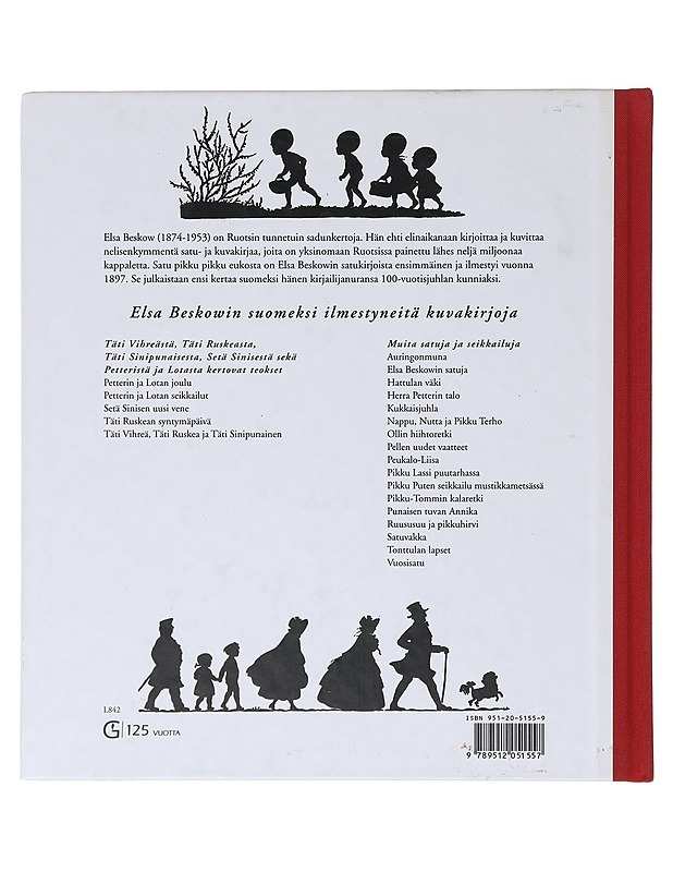 Satu pikku, pikku eukosta - Beskow, Elsa - Lastenkirjat - 10105644554 - 1