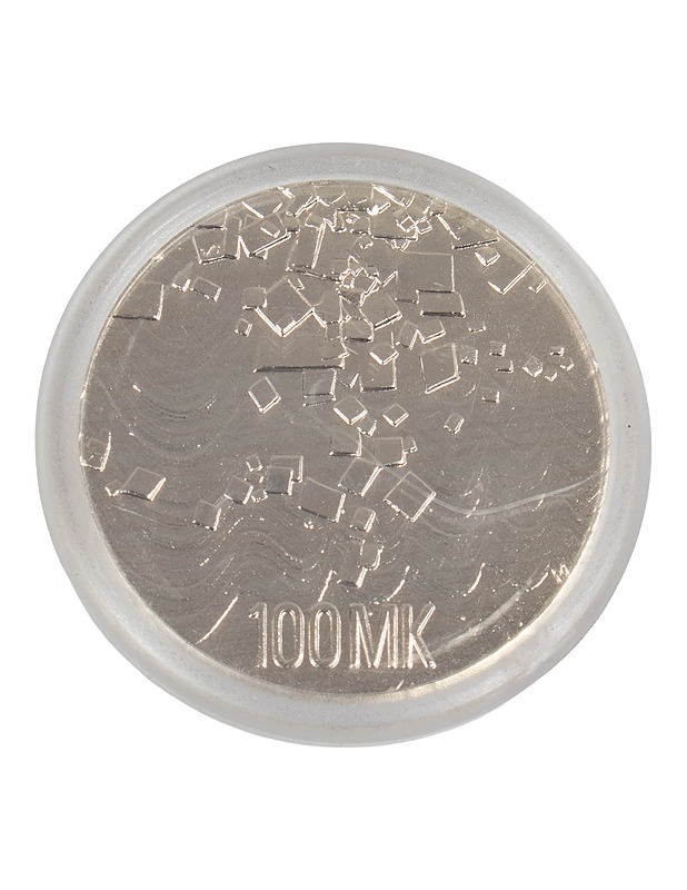 100 MK - Suomen itsenäisyyden 75-vuotis juhlaraha vuodelta 1992 - Korut - 10105644595 - 1