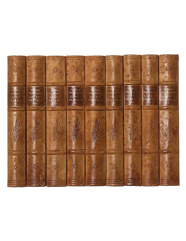 William Shakespearen kootut draamat 1-9 - William S. - Romaanit ja novellit - 10105644611 - 1