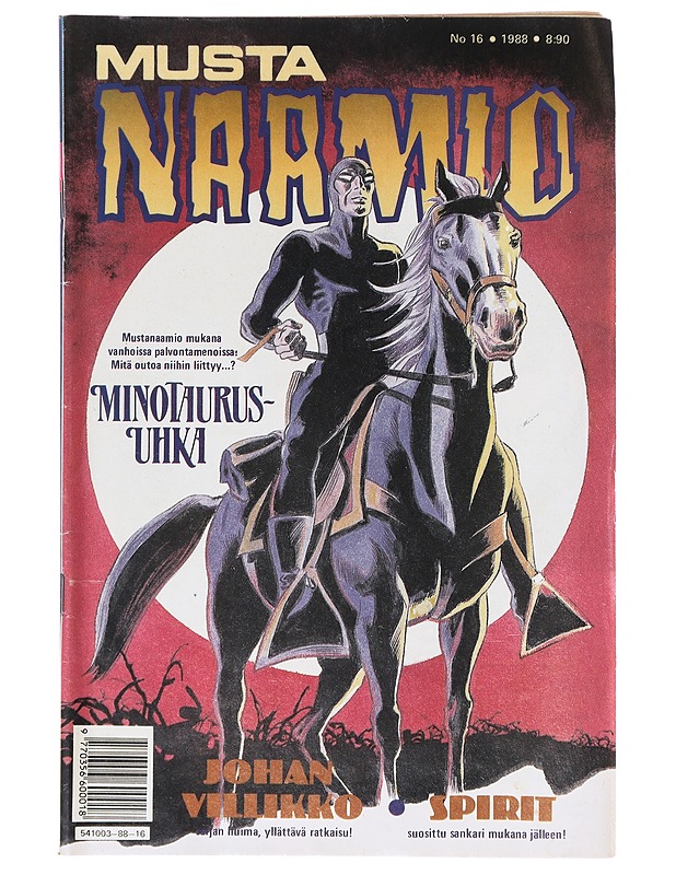 Mustanaamio N:o 16/1988 - Sarjakuvat - 10105644635 - 0