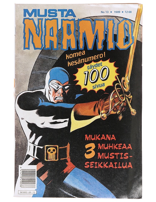 Mustanaamio N:o 13/1989 - Sarjakuvat - 10105644640 - 0