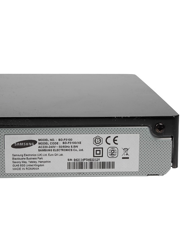 SAMSUNG BD-F5100 DVD/Blu-Ray -soitin - Viihde-elektroniikka - 10105644639 - 3