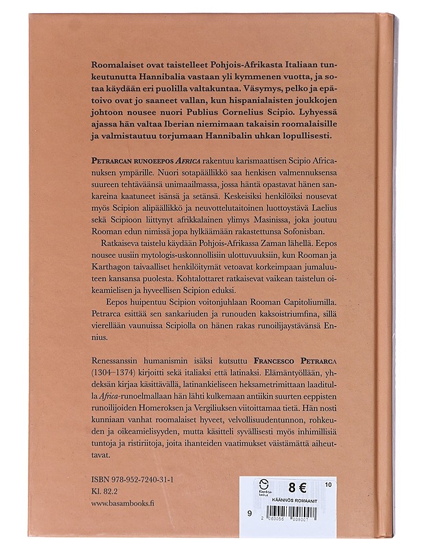 Africa  - Petrarca, Francesco - Kirja lahjaksi - 10105644641 - 1