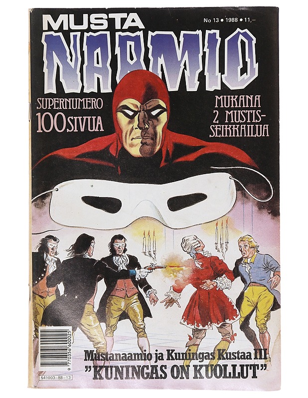 Mustanaamio N:o 13/1988 - Sarjakuvat - 10105644651 - 0