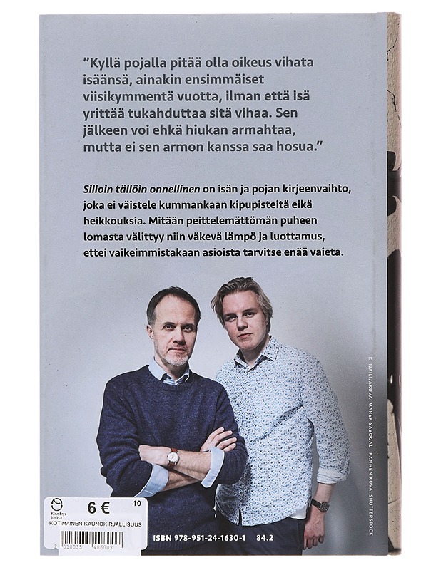 Silloin tällöin onnellinen - Rönkä, Antti - Elämäkerrat ja muistelmat - 10105644657 - 1