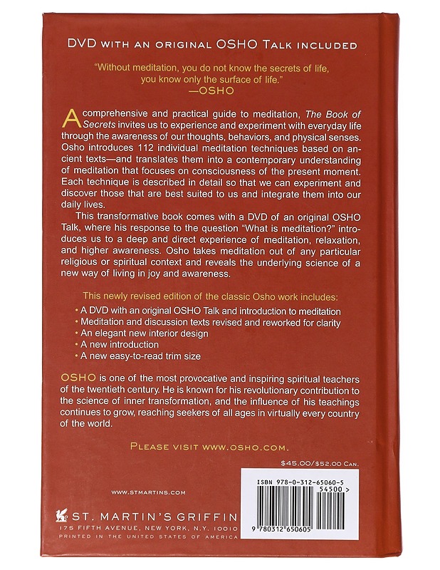 The Book of Secrets - OSHO - Tietokirjat ja oppaat - 10105644663 - 1