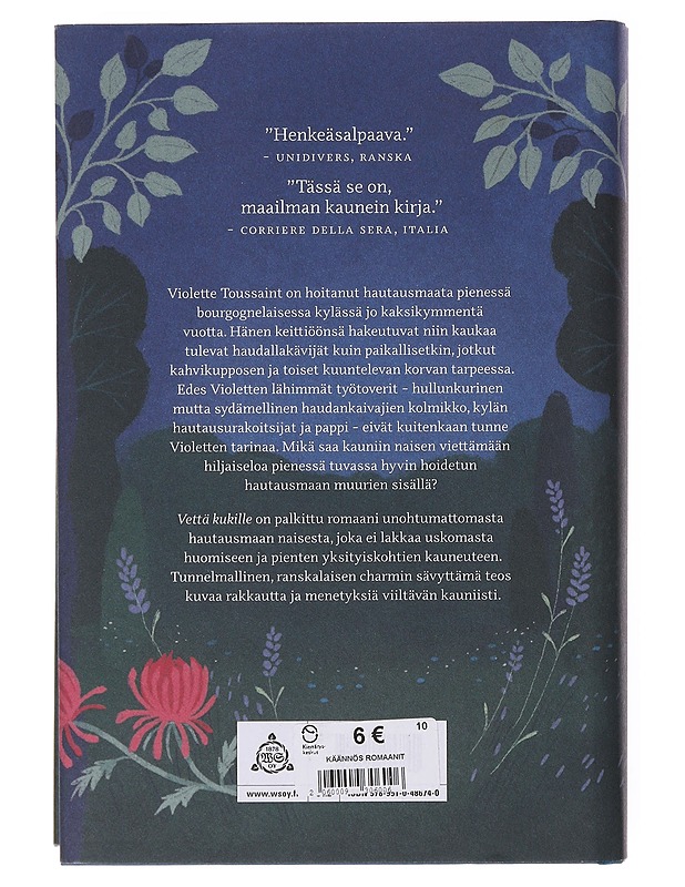 Vettä kukille - Perrin, Valérie - Romaanit ja novellit - 10105644700 - 1