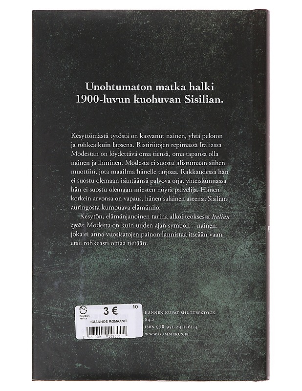 Vapauden laulu - Sapienza, Goliarda - Romaanit ja novellit - 10105644706 - 1