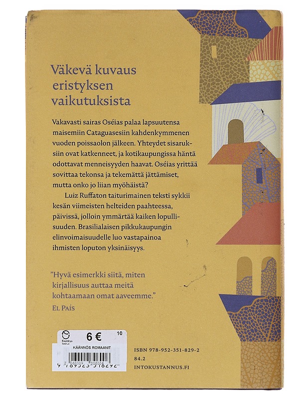 Päättyy myöhäinen kesä - Ruffato, Luiz - Romaanit ja novellit - 10105644724 - 1