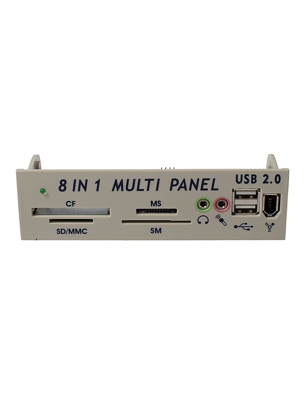 8 In 1 Multi Panel CR6-565A muistikortinlukija - Tietokoneet - 10105644739 - 2