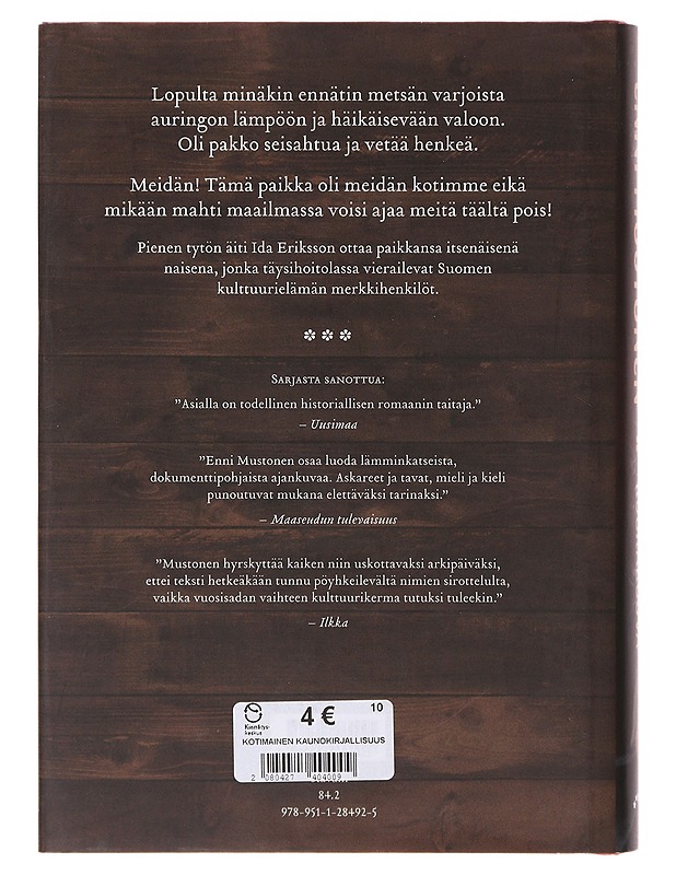 Ruokarouva - Enni Mustonen - Romaanit ja novellit - 10105644752 - 1