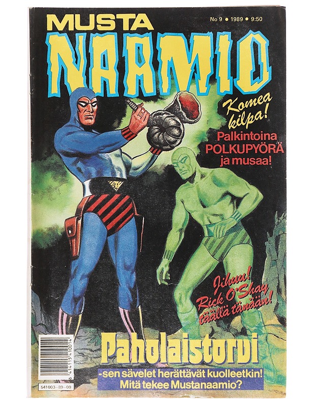 Mustanaamio N:o 2/1989 - Sarjakuvat - 10105644756 - 0
