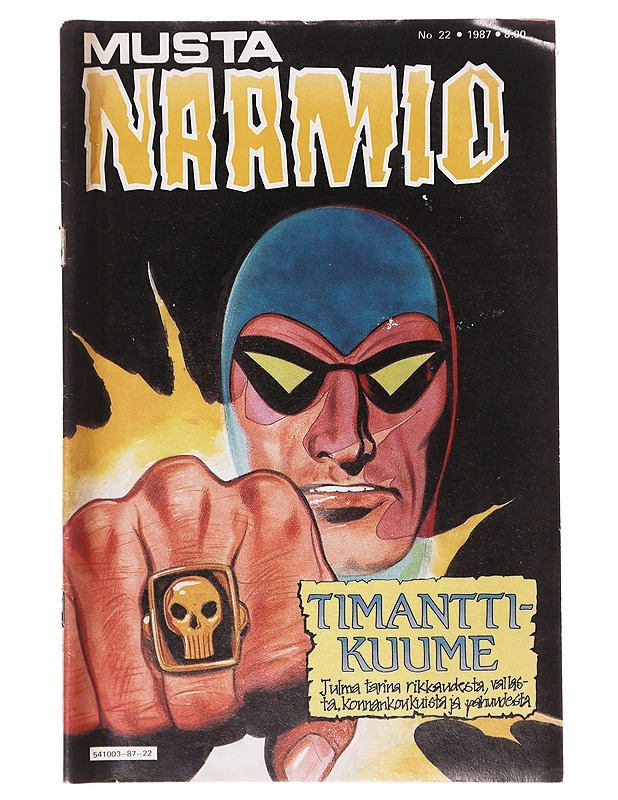 Mustanaamio N:o 22/1987 - Sarjakuvat - 10105644775 - 0