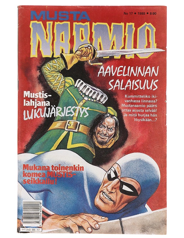 Mustanaamio N:o 17/1988 - Sarjakuvat - 10105644780 - 0