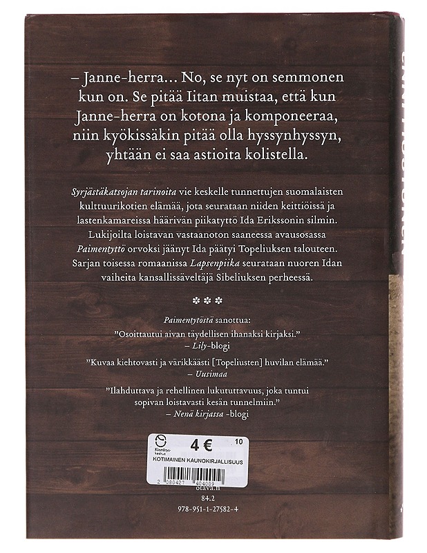 Lapsenpiika - Enni Mustonen - Romaanit ja novellit - 10105644781 - 1