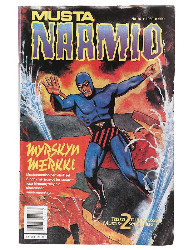 Mustanaamio N:o 16/1989 - Sarjakuvat - 10105644800 - 0