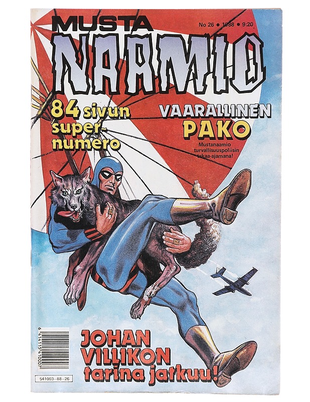 Mustanaamio N:o 26/1988 - Sarjakuvat - 10105644819 - 0