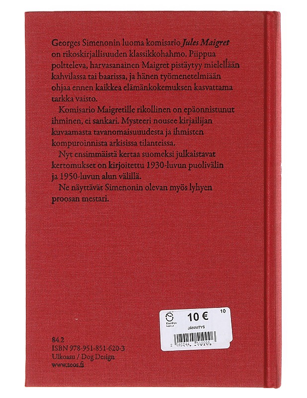 Maigret : Kootut kertomukset - Simenon, Georges - Romaanit ja novellit - 10105644818 - 1