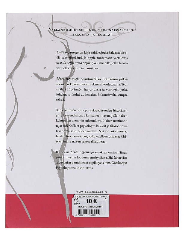 Lisää orgasmeja / tie naisen nautintoon - Franzén, Ylva - Tietokirjat ja oppaat - 10105644837 - 1