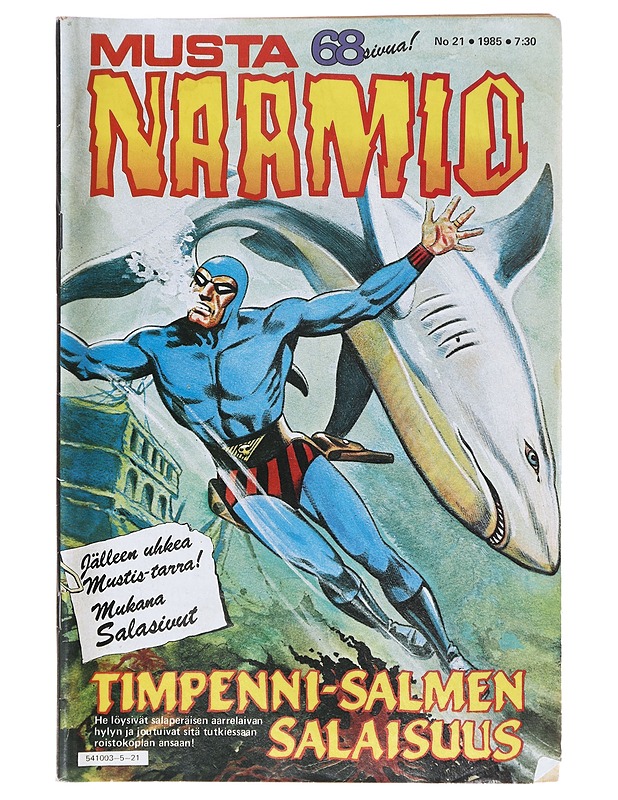 Mustanaamio N:o 21/1985 - Sarjakuvat - 10105644880 - 0
