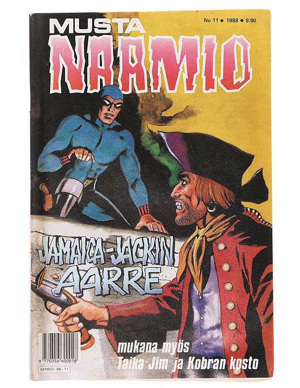 Mustanaamio N:o 11/1988 - Sarjakuvat - 10105644897 - 0