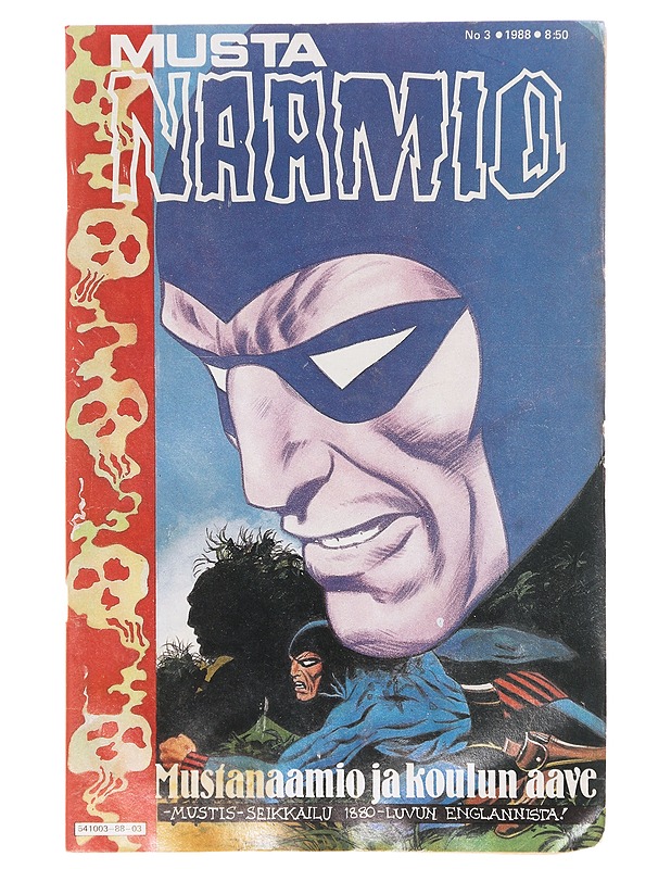 Mustanaamio N:o 3/1988 - Sarjakuvat - 10105644925 - 0