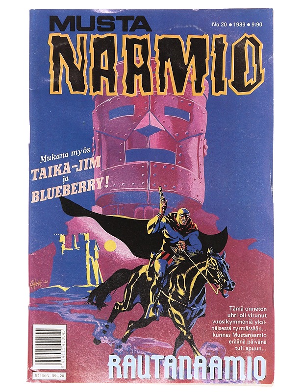 Mustanaamio N:o 20/1989 - Sarjakuvat - 10105644931 - 0