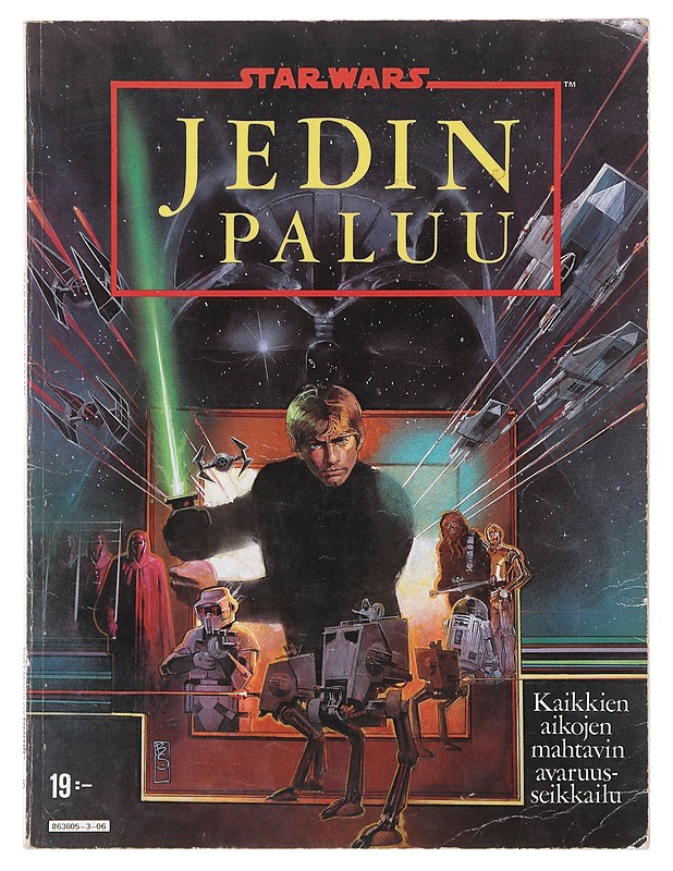 Star Wars: Jedin paluu - Sarjakuvat - 10105645007 - 0