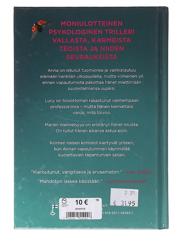 Julmuuden oppitunti - Tyce, Harriet - Romaanit ja novellit - 10105645001 - 1