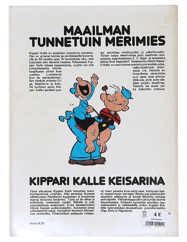 Kippari-Kalle: keisarien keisari - Sarjakuvat - 10105645041 - 1