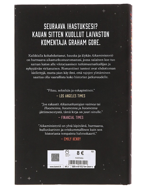 Aikaministeriö - Bradley, Kaliane - Fantasia- ja scifi - 10105645076 - 1