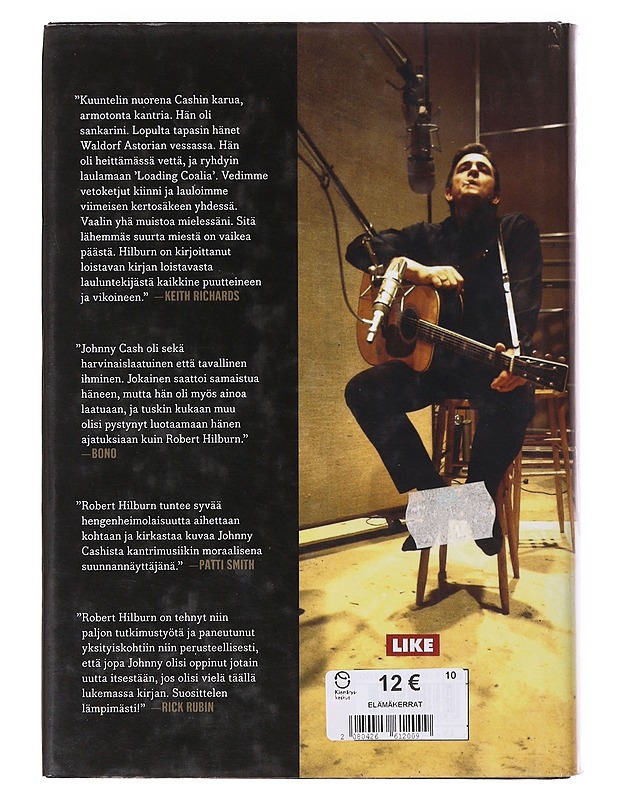 Johnny Cash - Hilburn, Robert - Elämäkerrat ja muistelmat - 10105645083 - 1